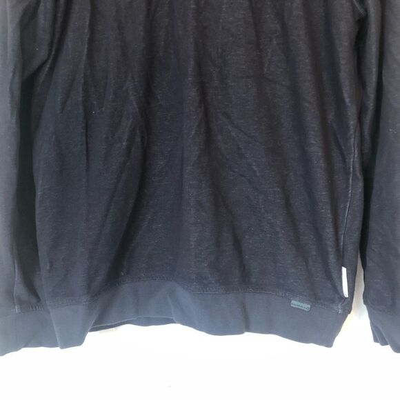 MERREL Selectwick 3/4 Zip Navy Sweater Medium - Picture 4 of 15